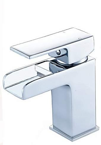 Damoyar Waterfall Basin Sink Mixer Bath Taps Chrome Bathroom Lever Faucet B004