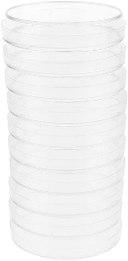 30 Pack Sterile Plastic Petri Dishes with Lid