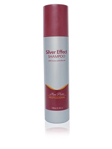 Mon Platin 250ml Silver Effect Shampoo with Honey and Olive Oil for Grey or Silver Hair