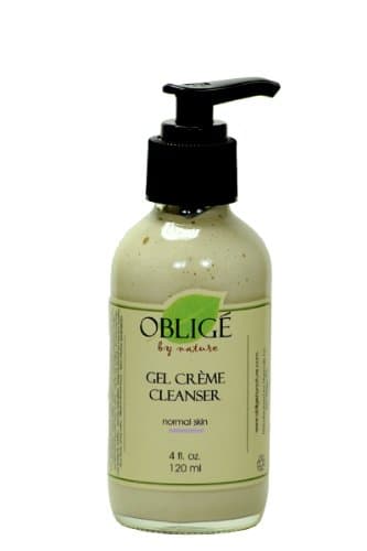 Gel Creme Cleanser - Normal, 4 oz - Oblige by Nature