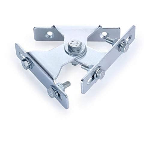 KR Products Wall Mounted Flood Light Adjustable Swivel Bracket KRP2 for 2 Lights