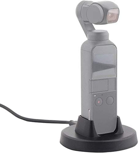 Charging Base Tabletop Charger Holder for DJI Osmo Pocket, Charging Cable Included