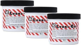 Cutting Paste for Drilling Metal - 10 Oz Tub (3-Pack) | Made in USA | Beeswax Cutting Oil for Drilling | High-Performance Tapping & Cutting Wax | Saw Blade Lubricant & Drill Cutting Fluid
