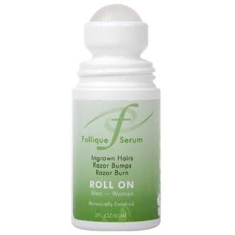 Serum Roll On for Razor Bumps Ingrown Hairs Razor burn caused by waxing shaving and hair removal