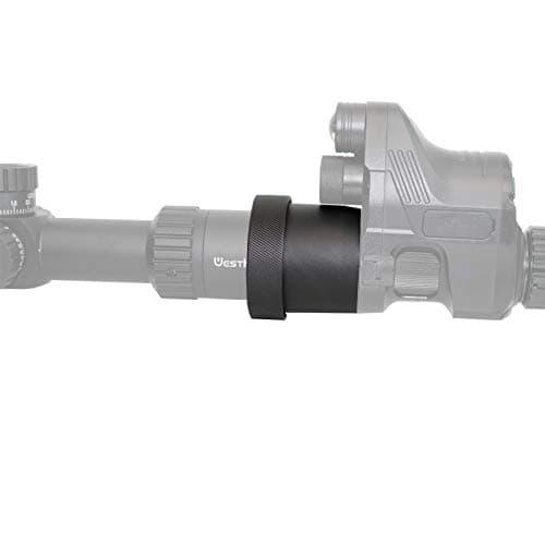 NV007 Night Vision Adapter, 38 to 46 mm Outer Eyepiece Diameter of Rifle Scope, Hunting at Night, Fit NV007/NV007A and WestHunter NVE20 Night Vision