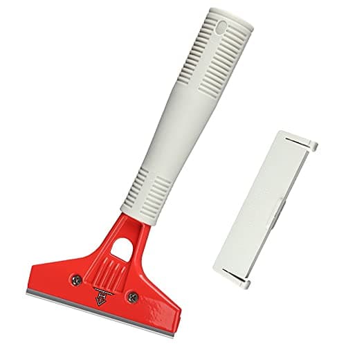 Heavy Duty Floor RED Sc and Wall Sc with ABS-Plastic Handle (Red-Gray)