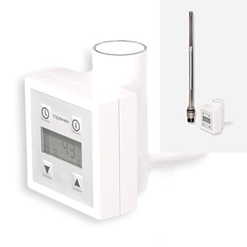 Anapont Heating Rod Heating Element Heating Elements for Radiator Towel Rail and Heated Towel Rail, Towel Dryer with Thermostat Electronic Temperature Regulator, Remote Control