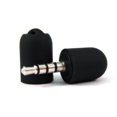 Chill Pill Rap Cap Microphone for iPod Classic, Nano 4G, Touch 2G, and iPhone 3G - Rubber Black