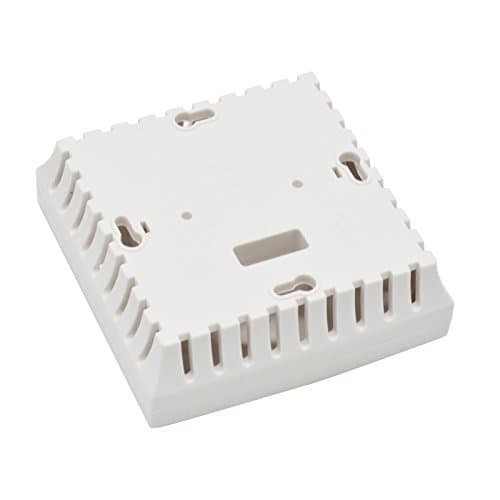 ABS Junction Box Electronic Project Case White Color 80x80x27mm (3.15x3.15x1.1inch) Diy Led Sensor Housing for PCB