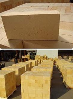 Fire Brick 2.5"X 4.5"X9",Super Duty claybrick