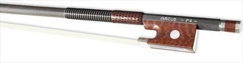 Arcus Violin Bow P4 Round Silver, Carbon Fibre 4/4 Full Size