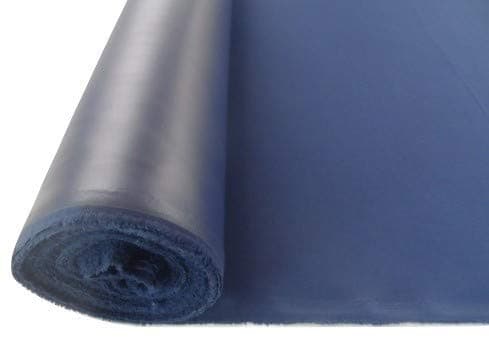 Waterproof Heavy Duty 600 Denier Polyester Canvas Fabric Navy Blue PER METRE (Navy Blue)