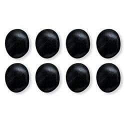 - Large Stones, Set Of 8 Basalt Stones