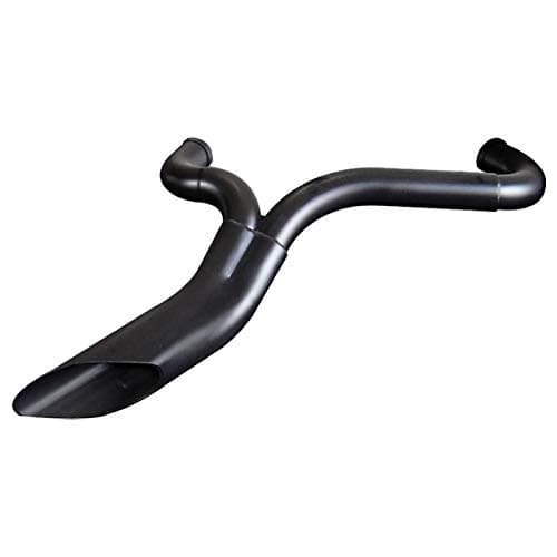Sportster Evolution Ground Pounder Exhaust Header, 14+ XL, Black, With Baffles