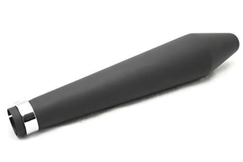 Universal Motorcycle Exhaust Megaphone Silencer Matt Black