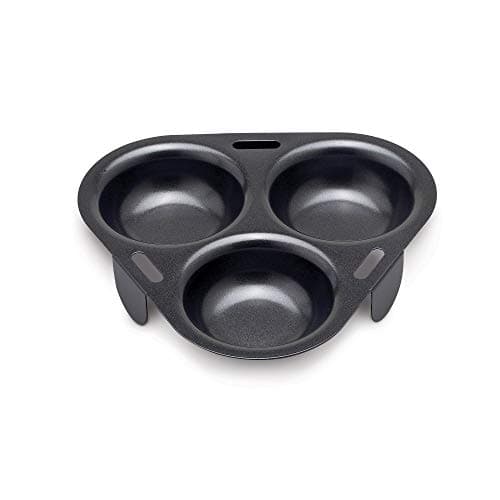 HIC Non-Stick 3-Egg Poacher Insert, PFOA and BPA Free by HIC Harold Import Co.