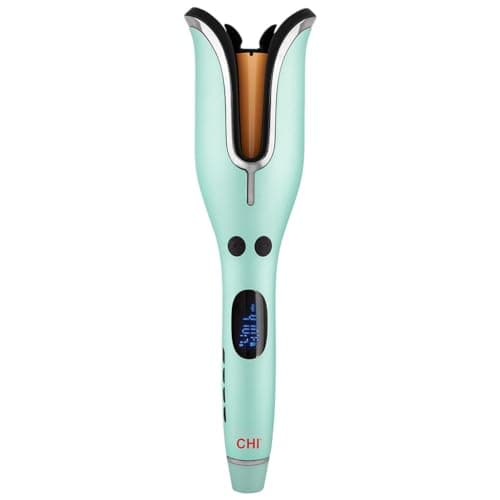 Spin N Curl, Curling Iron For Healthy & Shiny Effortless Curls & Waves, Provides Preset Temperature Settings For Each Hair Texture, Mint Green