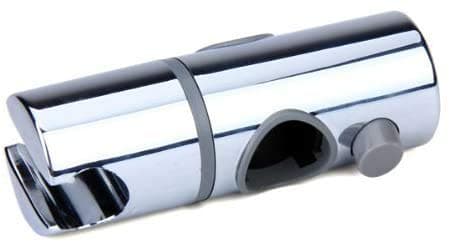 SedolChrome Adjustable Shower Head Holder – Universal 25 mm Bracket with 360° Swivel, Tool‑Free Fixing – Shower & Bath Handset Mount for Adjustable Height & Angle