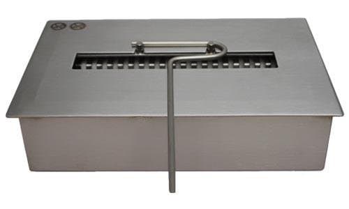 New Firebox Burner Stainless Steel for Fireplace or Table adjustable Flame 2,5 liters / 30 cm by Deka Interieurbouw