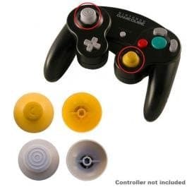 Liphontcta New Gamecube Replacement Analog Cap Yellow Replaces Worn Out Analog Cap On Gamecube Controller