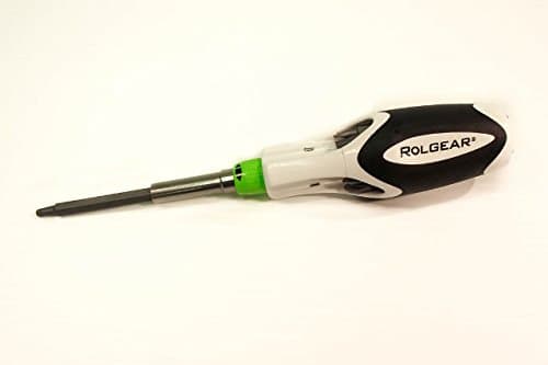 Rolgear 15 in 1 Multi bit SILENT Ratchet Screwdriver - Premium Bits Made to Last With Durable S2 Steel