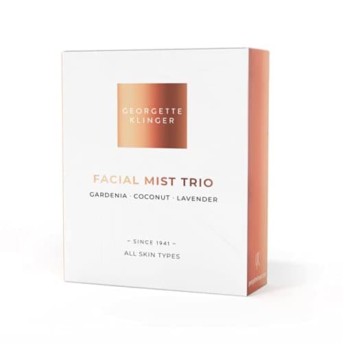 Georgette Klinger Hydrating Face Mist Makeup Setting Spray - Coconut, Lavender & Gardenia, Set of 3-4.2 oz Each