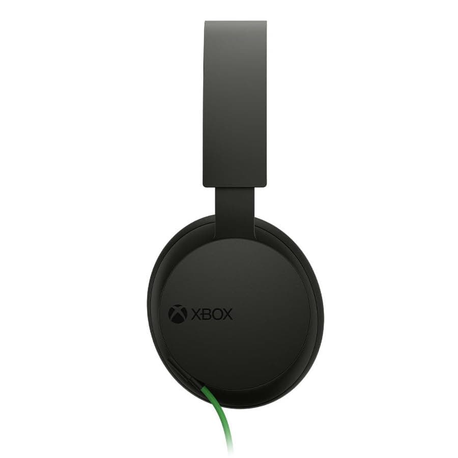 Microsoft Xbox Stereo Wired On Ear Wired Headphones, Auxiliary (Black)