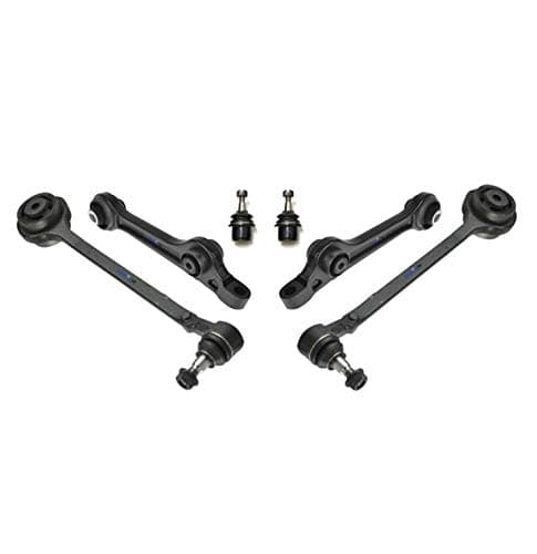 6 Pc Front Suspension Kit Control Arms & Ball Joints Assembly Left & Right Side Lower Rear Control Arm Lower Ball Joints