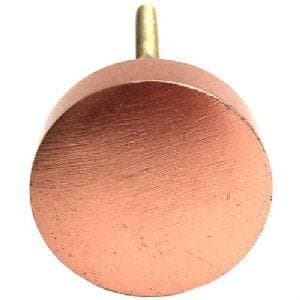 Upcyclers World Round Flat Rose Gold Knob