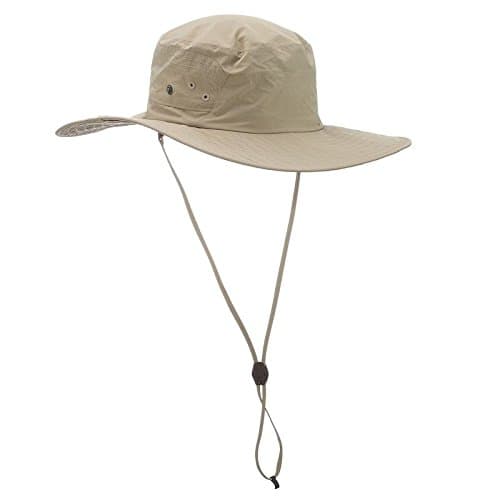 QUECHUA HAT FOR500 UV Men Grey (56cm)