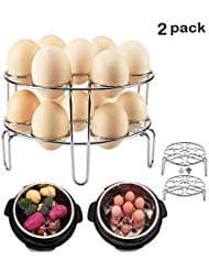 2 Pack Steamer Rack for Instant Pot Accessories Egg Vegetable Steam Rack Stand for Pressure Cooker Accessories