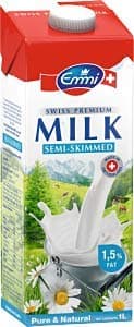Emmi Semi Skimmed Milk, 1000 ml
