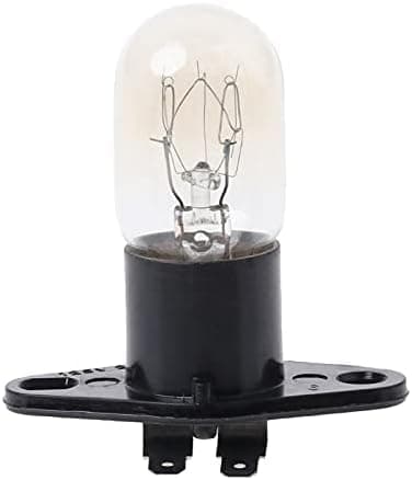 1Pc Black Microwave Oven Global Light Lamp Bulb Base Design 250V 2A Replacement Universal Microwave Oven Parts and Accessories