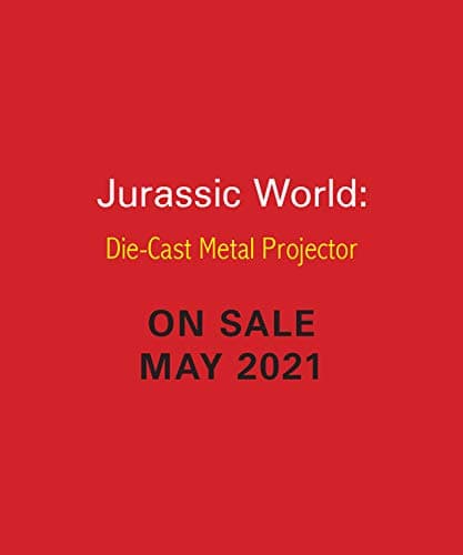 JURASSIC WORLD DIE CAST METAL PROJECTOR