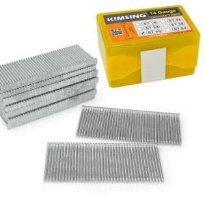 KIMSING ST50 14 Gauge Concrete T Nails, 800PCS/Box, 2 Inch (50mm) for Truss Building, Construction Framing and Concrete Nailing