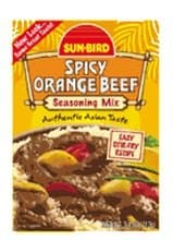 Sunbird Mix Seasoning Orange Beef 0.75 Oz Pack Of 24