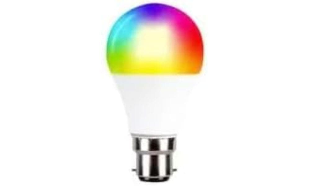 Wi-Fi LED Lightbulb Classic B22 Colour Tuneable White & Colour Changing Dimmable, 60W, Rgb