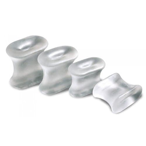 GelxAll Gel Toe Spreader (x2) Large - (1st/2nd Toe) - Protects, Realigns and Moisturises