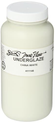 Sax True Flow Underglaze, Chinese White, 1 Pint