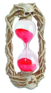 Osiris Trading Demon Sand Timer With Blood Red Sand Gothic Pagan
