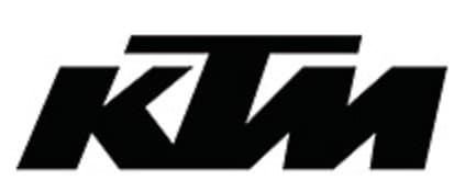 Genuine OEM KTM 6" Die-Cut Decal Black
