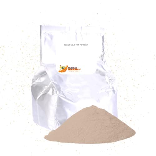 Instant Black Milk Tea Mix for Flavored Boba Bubble Tea Powder for Milk Tea Premium Instant Drink Mix - 2.2 LB bag for 40-45 Servings - Just Add Tapioca Pearls by BUBBLE TEA SUPPLY