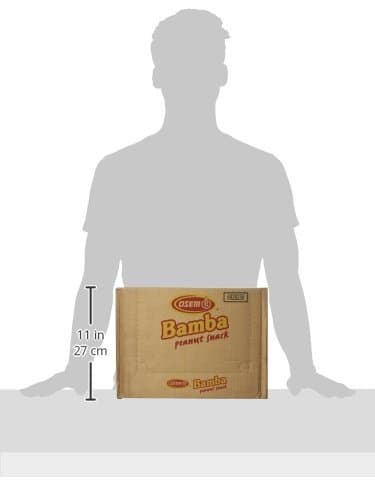 Bamba Peanut Butter Snacks All Natural Peanut Butter Corn Puff Snack (Pack of 12 3.5oz Bags)