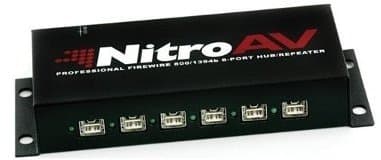 8-Port FireWire 800/1394b Professional Hub/Repeater