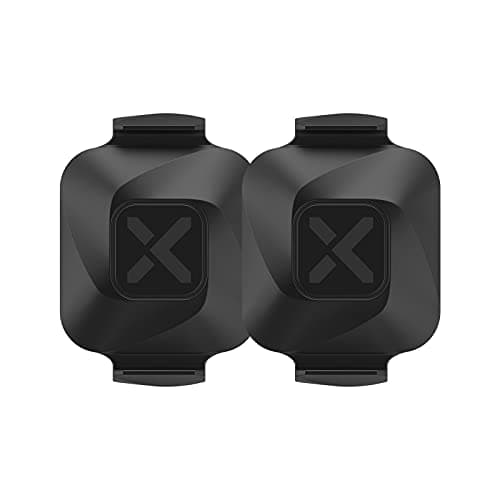 XOSS Vortex Cadence and Speed Sensor Wireless IPX7 Waterproof Bike Accessories - 300 Hours Dual Modes Bike Sensor ANT+/Bluetooth 4.0 Compatible for Cycling Computer - 2 Pack
