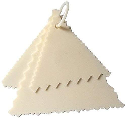Royals Triangle Plastic Cake Scraper Sawtooth Shape Fondant and Cake Decorating Tools