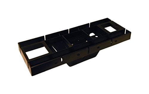 Patriot Mailbox Mounting Board, Black Plastic -GMB225