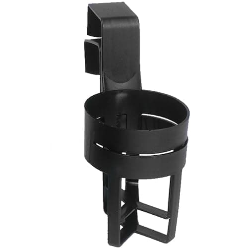 Custom Accessories 92206 Black Small Cup Holder, (Twin Pack)