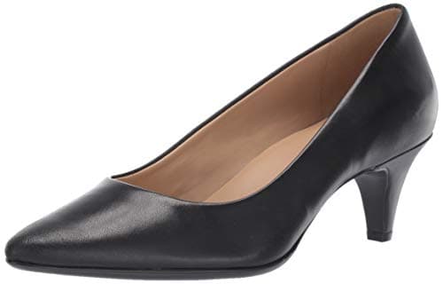 Naturalizer womens Beverly Pump, Black Leather, 4.5 US