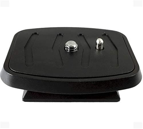 DaVoice 44mm Tripod Quick Release Plate Camera Mounting Adapter Parts Replacement for Certain Ambico, Velbon, Vista Explorer 60”, Sony, Sunpak, Ravelli Tripod Mount Attachment Baseplate QB-4W